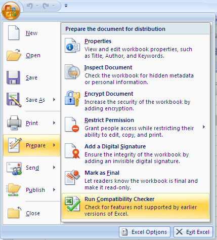 Check Compatibility Of Word 2007 Documents